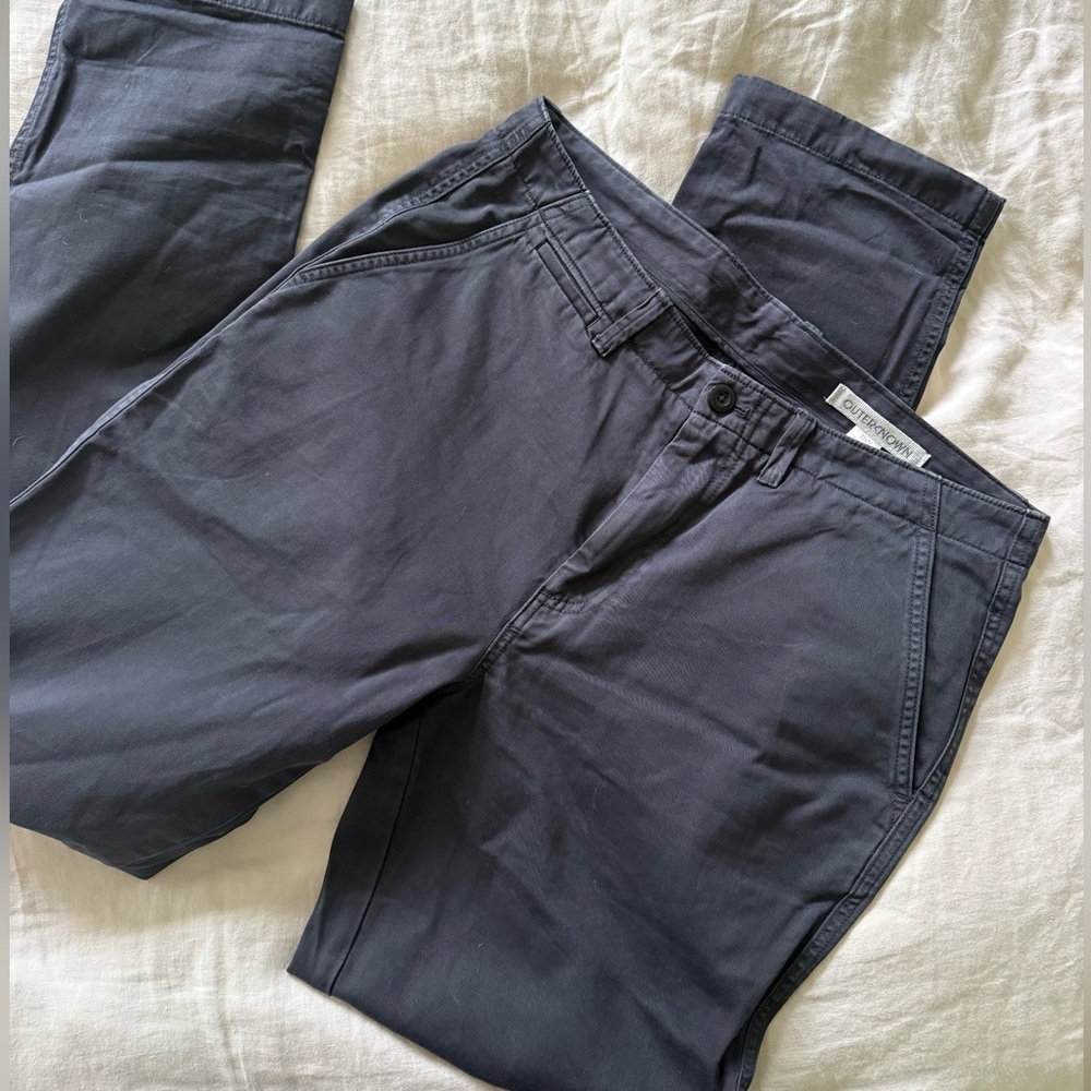 Outerknown 32 x 32 navy pants